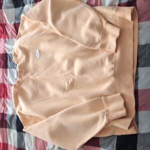 Nike Men's Light Orange Crewneck Sweater